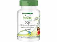 Fairvital | SOD Tabletten - Superoxid-Dismutase - HOCHDOSIERT - 6.000 F.I.P. pro