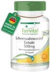 L&ouml;wenzahn Kapseln - 500mg L&ouml;wenzahnwurzel-Extrakt pro Kapsel - HOCHDOSIERT -
