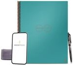 Rocketbook Core Wiederverwendbares Digitales Notizbuch - Executive A4 Hellblau -