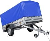UNITRAILER Auto Anh&auml;nger 230x125 Garden Trailer 230 Kipp 750 kg mit St&uuml;tzrad,