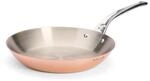 de Buyer - Bratpfanne aus Kupfer INOCUIVRE - 28 cm - 6424.28, Kupferbraun