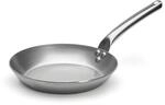 de Buyer - Bratpfanne CARBONE PLUS aus Eisenstahl - mit Rohrstielgriff aus Edelstahl
