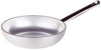 Pentole Agnelli ALMR1111B36 Hoch versenkte Strahlpfanne, Aluminium 5 mm, 36 cm