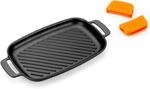 BRA Efficient Iron | Rechteckiger Grill mit Streifen 33 cm