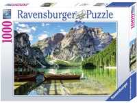 Ravensburger Puzzle 1000 Teile - Pragser Wildsee, Dolomiten, Südtirol - Puzzle für