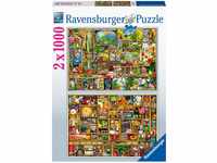 Ravensburger Puzzle 89691 - Colin Thompson - 2 x 1000 Teile Puzzle für Erwachsene