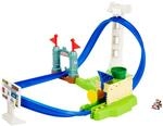 Hot Wheels Mario Kart Basis Rundkurs Trackset mit Mario Kart-Fahrzeug, von