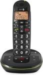 Doro PhoneEasy 105wr Seniorentelefon, Schnurloses DECT-Telefon mit Anrufbeantworter,