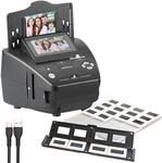 Somikon Scanner: Foto-, Dia- & Negativscanner mit Display, ganz ohne PC, 2850 DPI,