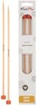 KnitPro Basix Beech Lange Nadeln 10" (25cm) | 4.5mm
