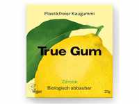 True Gum: ZITRONE | Plastikfreier Kaugummi | Biologisch Abbaubar | Vegan | 21 g