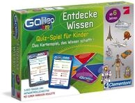 Clementoni Galileo Kids Wissens-Quiz f&uuml;r Kinder - Lehrreiches Kartenspiel mit