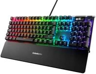 SteelSeries Apex 7 - Mechanische Gaming-Tastatur &ndash; OLED Smart Display &ndash; Rot