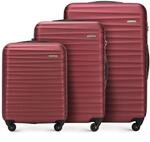 WITTCHEN Reisekoffer 3er Koffer-Set Rollkoffer Trolley Handgep&auml;ck Reisekofferset