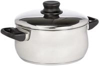 Lacor 14322 Garinox Bratentopf mit Deckel 22 cm 4 L