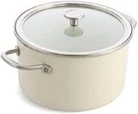 KitchenAid Steel Core Enamel Kochtopf mit Deckel (24cm/6l), deutsche Emaille,