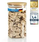 Dimono&reg; Vorratsglas aus Borosilikatglas Vorratsgl&auml;ser Glas-beh&auml;ler...