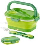 Rosenstein & S&ouml;hne Thermobox: Faltbare elektrische Thermo-Lunchbox mit