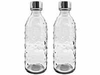 SodaBär | Glasflasche (Doppelpack) für Wassersprudler...