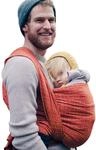Didymos Babytragetuch, Modell Prima rubin/mandarine, Gr&ouml;&szlig;e 5