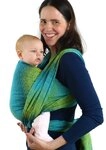 Didymos Babytragetuch, Modell Ada Malachit, Gr&ouml;&szlig;e 5, Gr&uuml;n