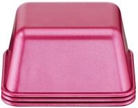 Set de 3 moules &agrave; g&acirc;teaux Tefal Creabake J3079804 Rose