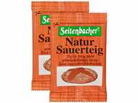 Seitenbacher Natur Sauerteig I 2 Portionsbeutel I flüssig I sofort einsetzbar...