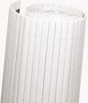 Videx Balkon-Sichtschutz PVC R&uuml;gen | wei&szlig; |90 x 300 cm| 100% Blickdicht ohne
