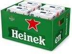 Heineken 0.0 Bier (4 x 6 x 0,33 l Flaschen) - Alkoholfreies Bier in Flaschen, 0%