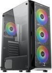Xigmatek Gaming X Mid Tower Geh&auml;use mit 4 x RGB-L&uuml;fter