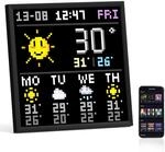 Divoom Pixoo-64 WiFi Pixel Art Display mit einem 64x64 LED Panel, einzigartige