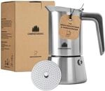 Groenenberg Espressokocher Induktion 4 o. 6 Tassen Espresso I Mokkakanne aus