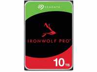 Seagate IronWolf Pro 10 TB, NAS interne Festplatte, 3.5 Zoll, 7200 U/Min, CMR,...