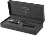 Parker Sonnet F&uuml;ller | Matt-Schwarze Lackierung mit Palladiumzierteilen 