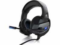 CSL - PS4 PS5 Headset - Gaming Headset Klinke mit Mikrofon - Klinkenanschluss -...