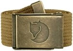 Fj&auml;llr&auml;ven Canvas Brass Belt 4 cm, One size, buckwheat brown