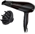 Remington Haartrockner Ionen [leicht, Diffusor & Stylingd&uuml;se] schwarz (2200W,