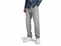 G-STAR RAW Herren Triple A Regular Straight Jeans, Grau (faded grey limestone