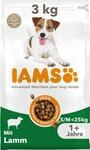 IAMS Hundefutter trocken mit Lamm - Trockenfutter f&uuml;r erwachsene Hunde ab 1 Jahr,