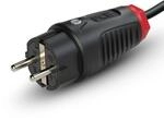 PCE 0512-sr Taurus2 Schutzkontaktstecker IP54 - Vollgummi-Stecker 16A