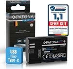 PATONA Platinum LP-E6P LP-E6NH Akku (2600mAh / 4A) mit direkt Eingang USB-C
