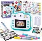 Canal Toys - Photo Creator - 3-in-1-Sofortbildkamera in T&uuml;rkis - + 2 Modi: Selfie-