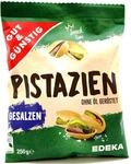 Gut & G&uuml;nstig Pistazien gesalzen und ohne &Ouml;l ger&ouml;stet, 6er Pack (6 x 250g)