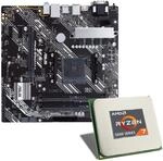 Mainboard Bundle | AMD Ryzen 7 5700X 8x3400 MHz, ASUS Prime B450M-K II, 1x M.2 Port,