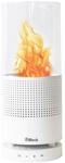Block The Flame Tischfeuer und Bluetooth Laut"spre"Cher von Audioblock wei&szlig;