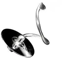 Kitty Professional Knethaken 'Teigpeitsche' Edelstahl kompatibel mit Kitchen Aid