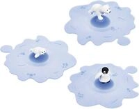 Lurch 210193 Mein Deckel Arctic Summer 3-er Set, Blau