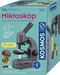 KOSMOS 636098 Mikroskop Experimentierkasten f&uuml;r Kinder, Sch&uuml;ler Mikroskop,