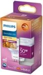 Philips LED classic WarmGlow Lampe, 50W, GU5.3, warmwei&szlig;es Licht (2700K), 621 Lumen,