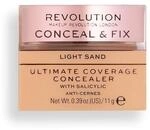 MakeUp Revolution Conceal and Fix Ultimate Coverage Concealer Light Sand